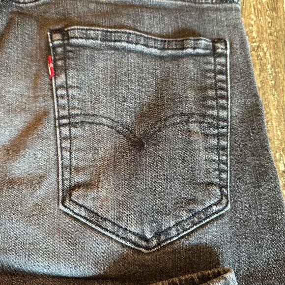 Men’s Levis’ Premium 512 Denim Jeans Grey Black, 34W x 28L - Picture 10 of 13